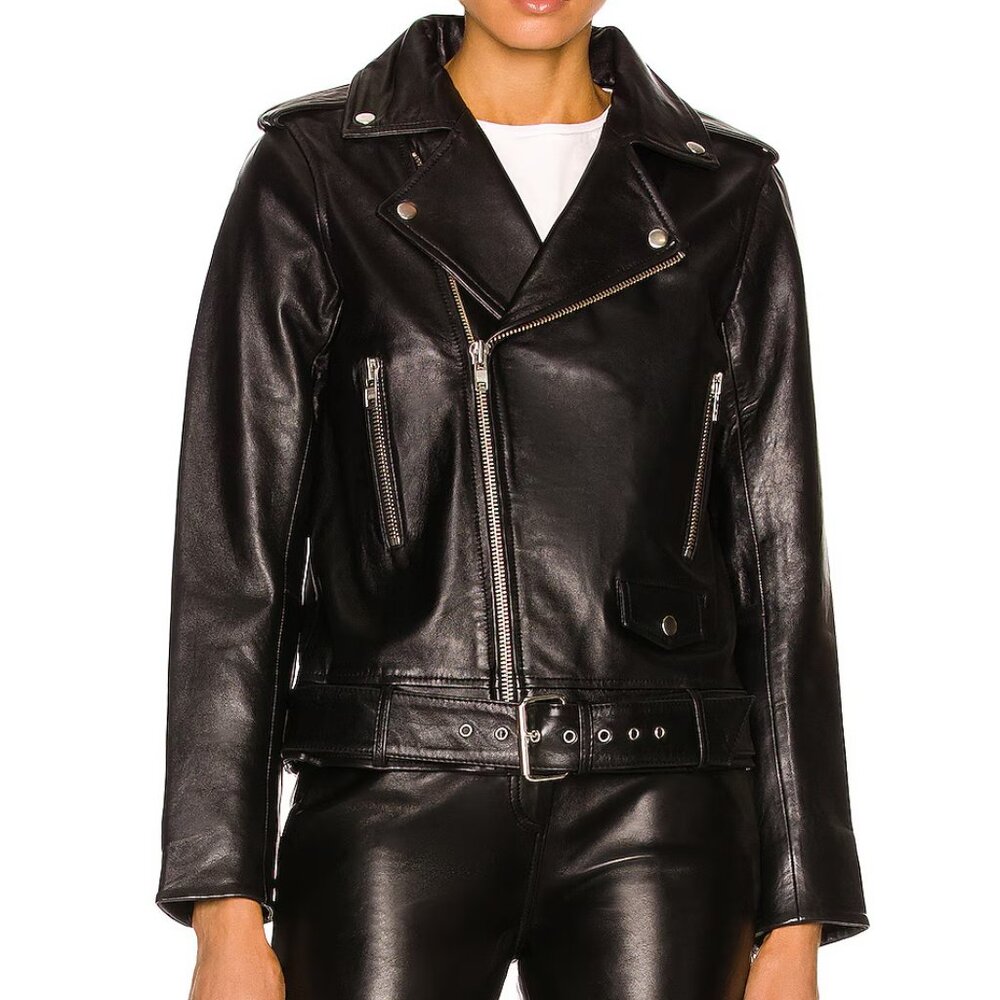 Stand Studio Nina Biker Jacket - Like New - Size 36